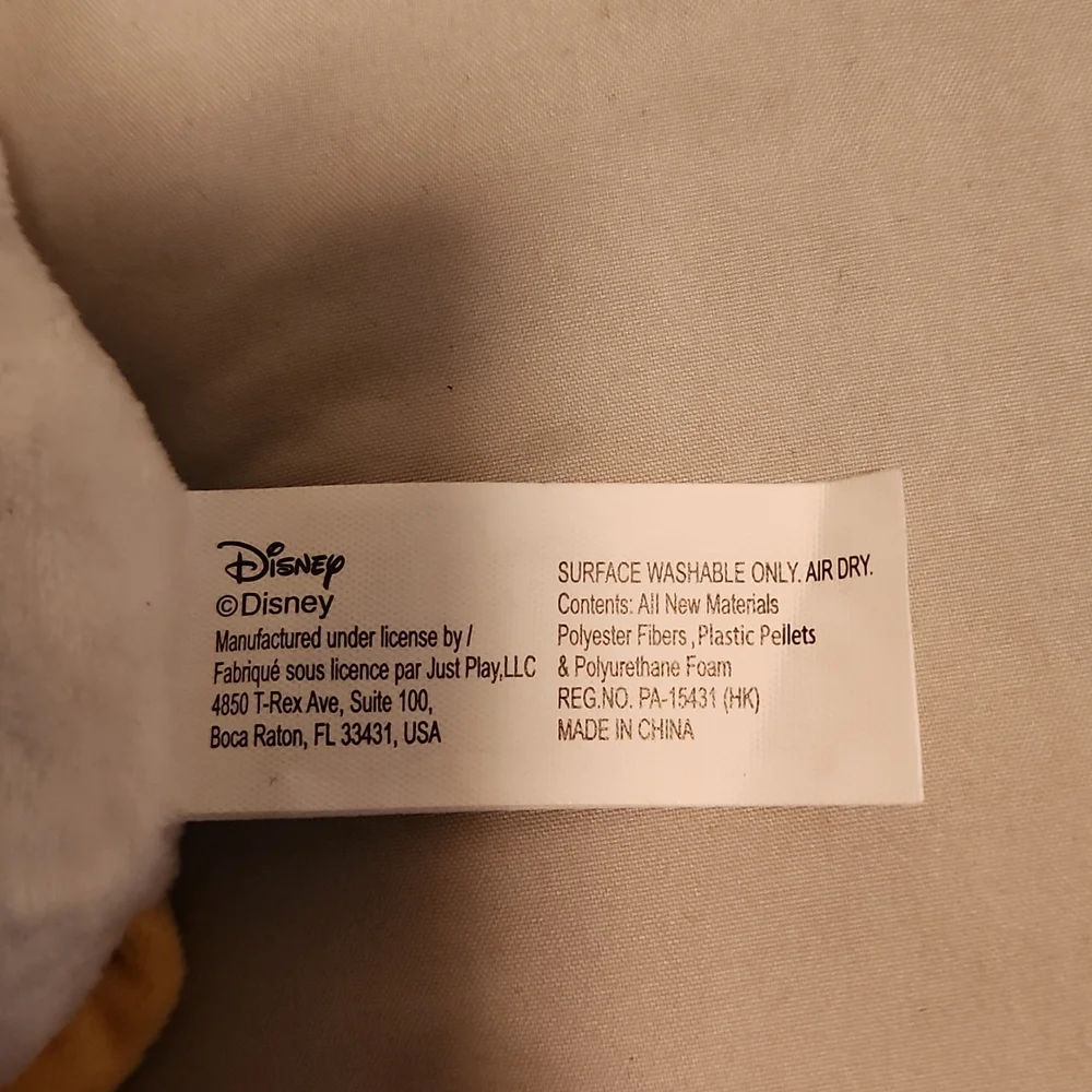 Disney Junior Mickey Mouse Beanbag Plush - Donald Duck, by Just Play - Picture 5 of 7